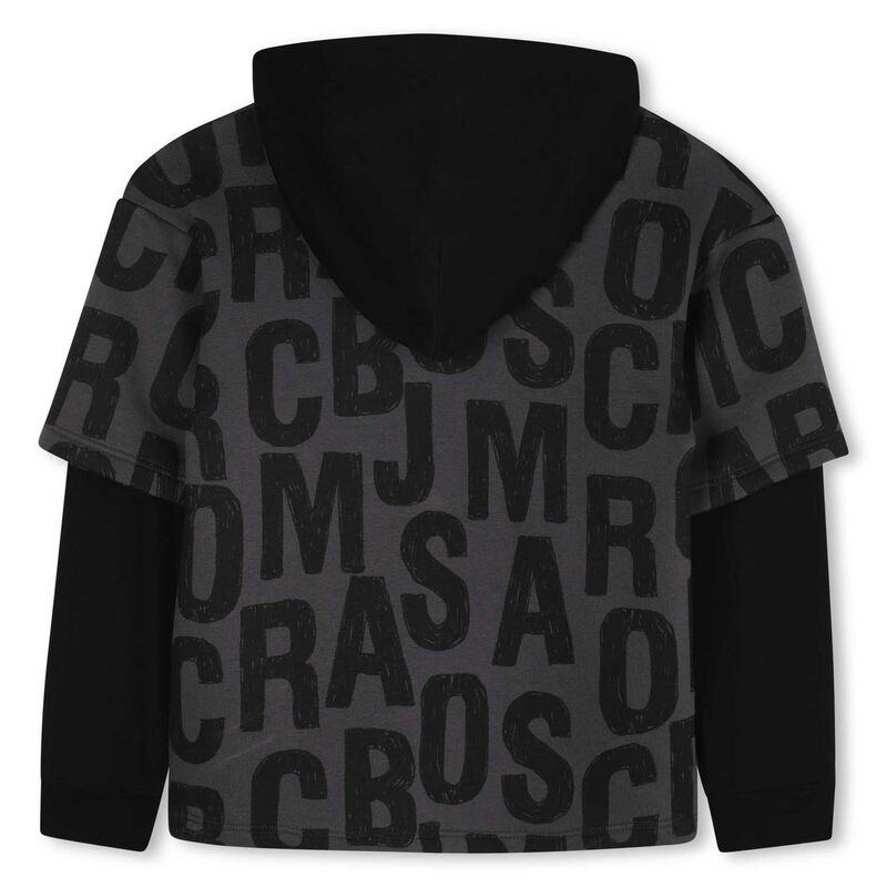 MARC JACOBS Hooded 2-in-1 Sweatshirt 3Y-6Y image number 2